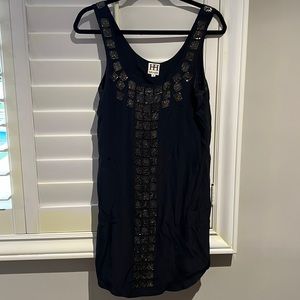 Haute Hippie tank party dress with sequins